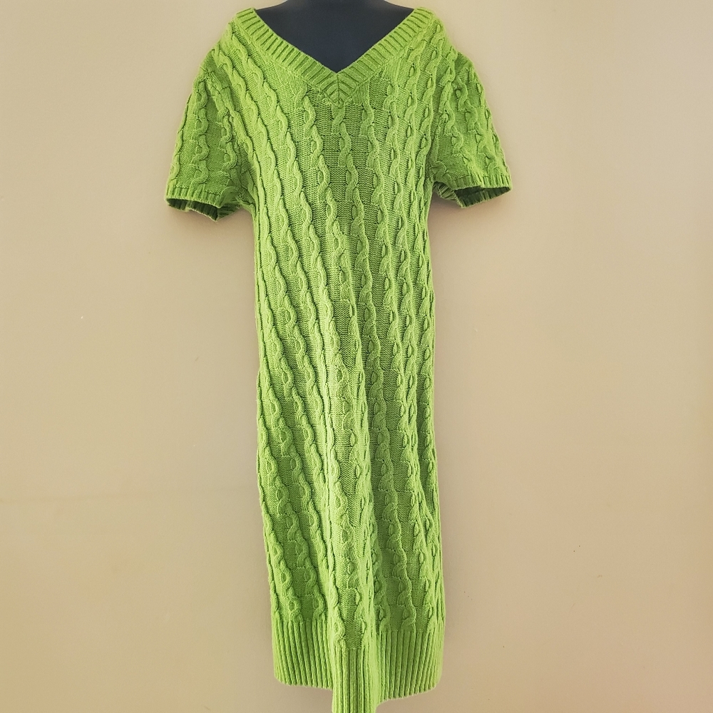 Bleu ice sweater dress